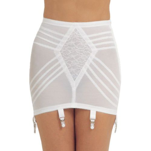 Rago 1359 Open Bottom Belt 6 - color White Stockings To Go Rago 1359 Open Bottom Belt 6 - color White Stockings To Go