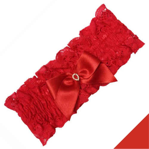 Trasparenze Tono su Tono Kousenband - kleur Rood (Rosso)